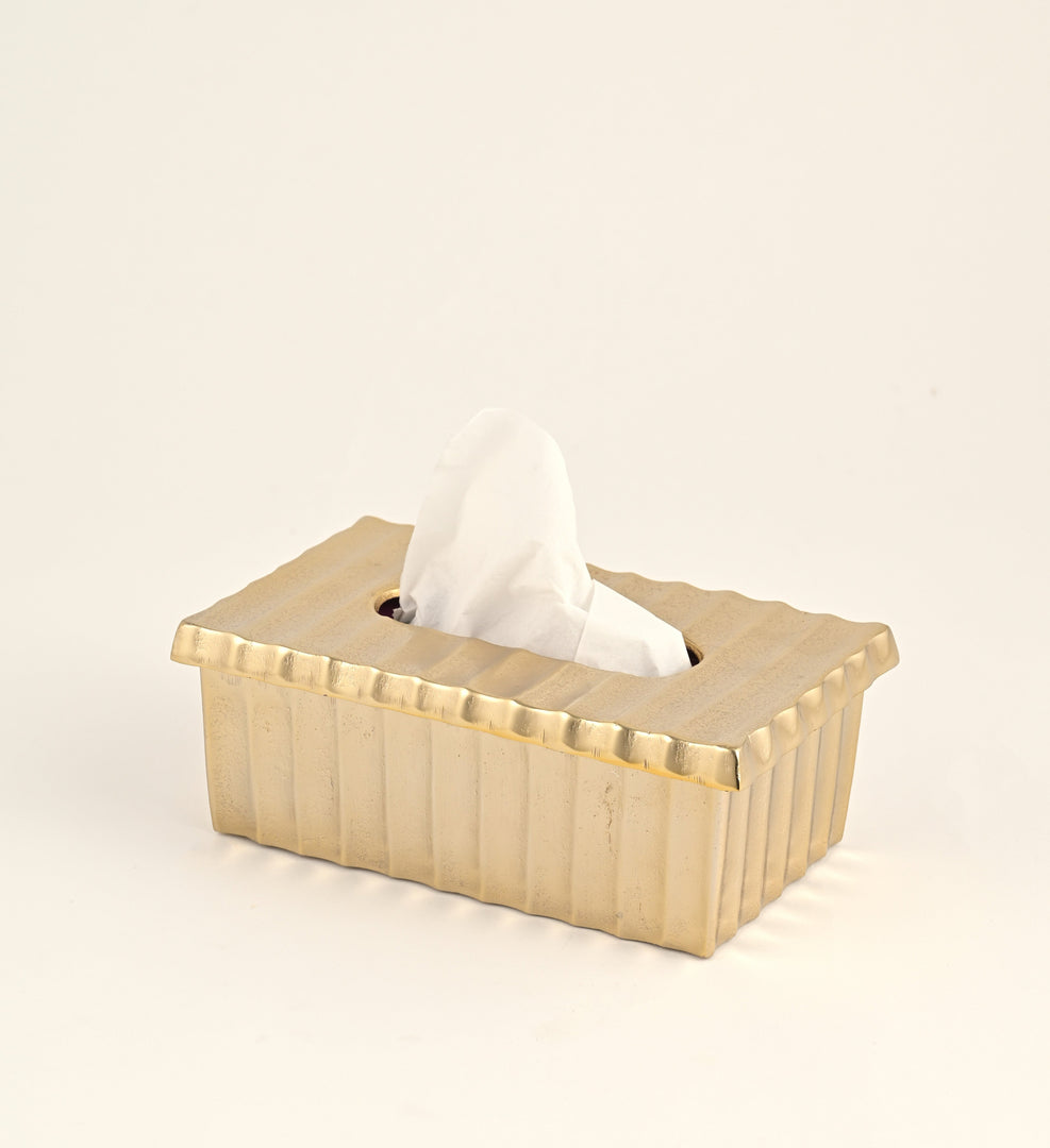 MAISON TISSUE HOLDER - GOLD