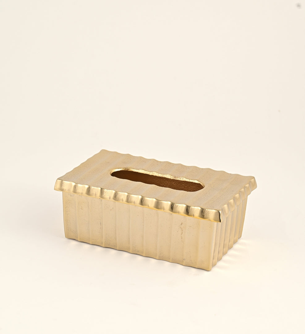 MAISON TISSUE HOLDER - GOLD