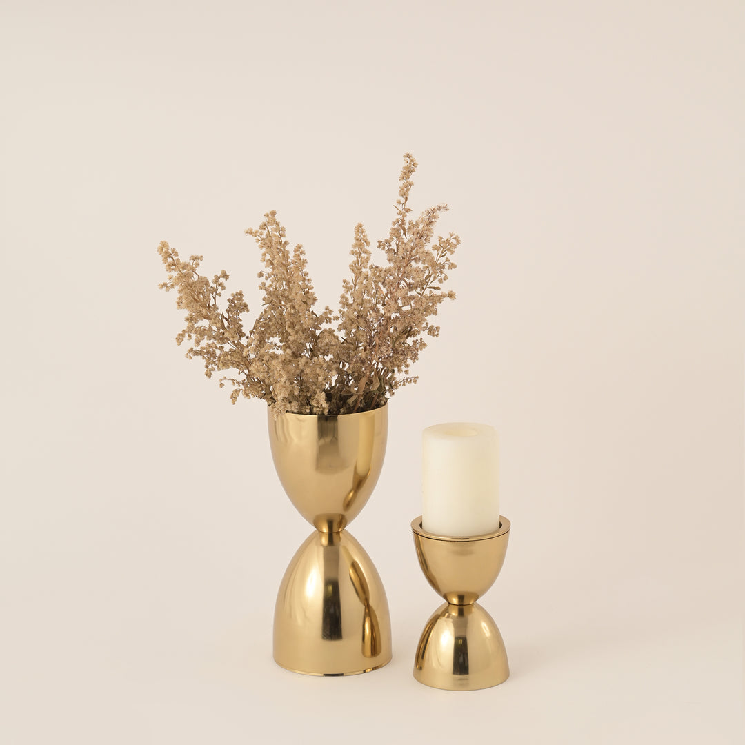 SIROI GOLD CANDLE STAND