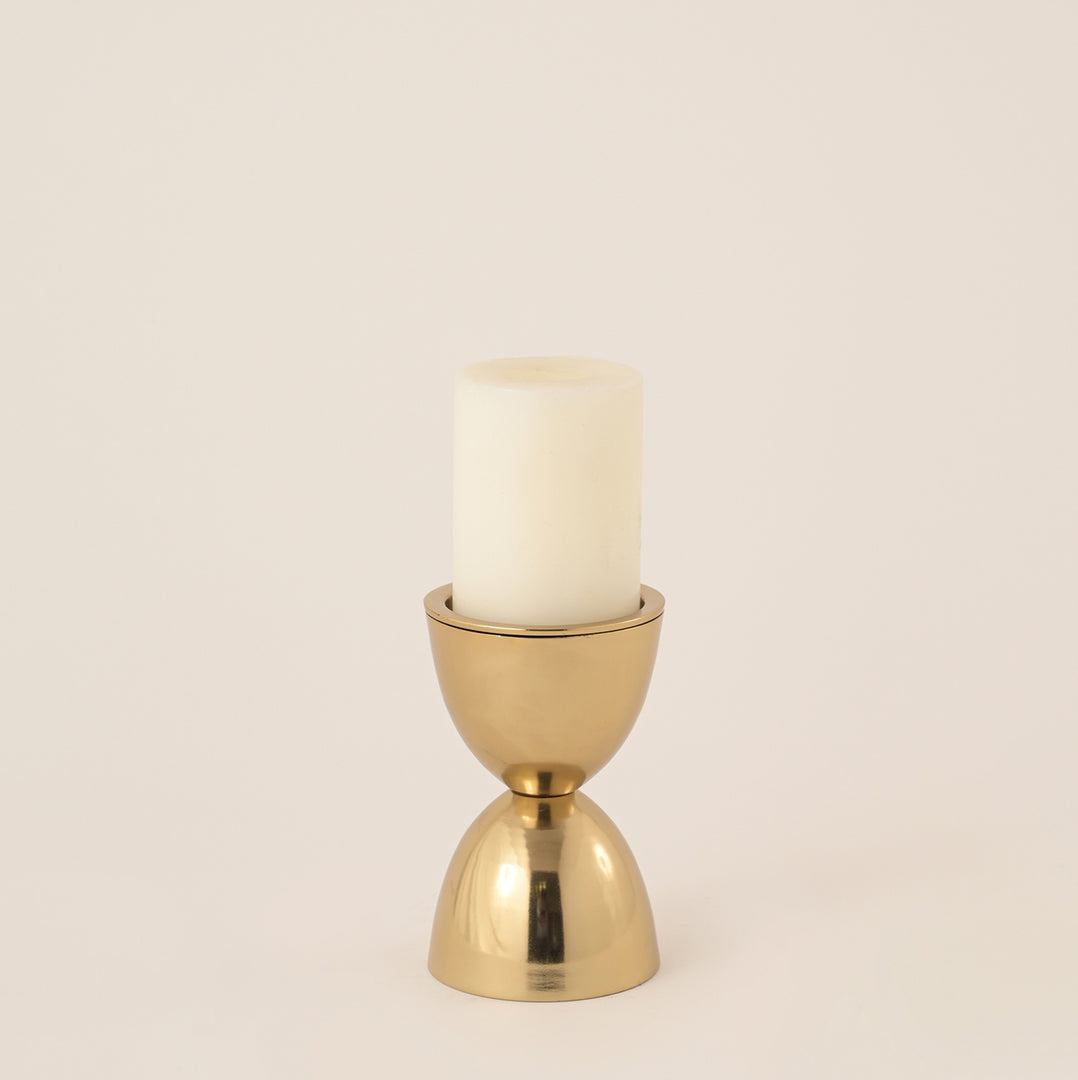 SIROI GOLD CANDLE STAND