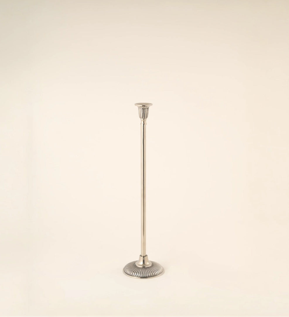 ASPEN SILVER CANDLE STAND