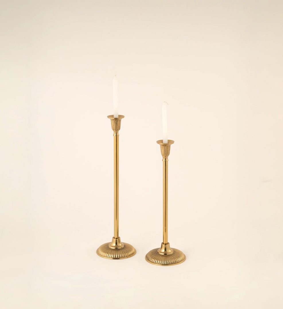 ASPEN CANDLE STAND - GOLD