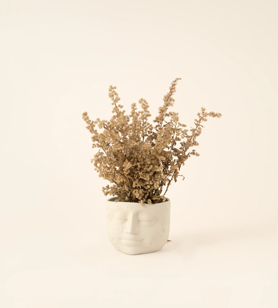 LUNA VASE IVORY